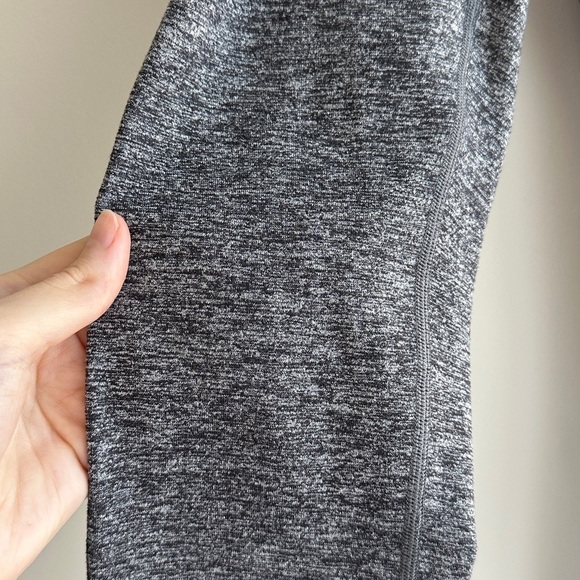 Lululemon Heather Gray High-Waisted Leggings, Size 4 - Picture 6 of 16